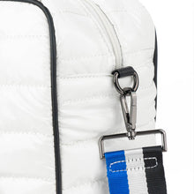 Load image into Gallery viewer, Quilted Puffer Pickleball Bag White
