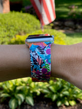 Load image into Gallery viewer, Flowers Silicone Band for Apple Watch
