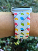 Load image into Gallery viewer, Christmas Lights Silicone Band for Apple Watch
