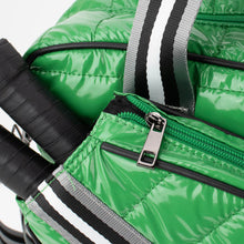 Load image into Gallery viewer, Quilted Puffer Pickleball Bag Kelly Green
