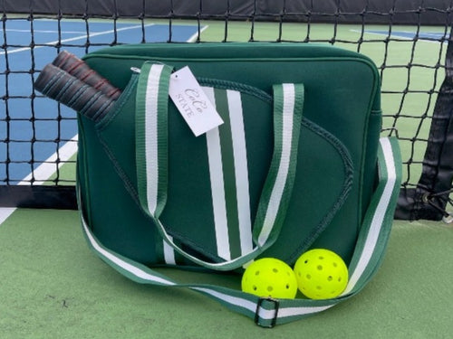 Neoprene Tennis Bag Camo with Pink & Orange Racer Stripe – CoCo State
