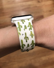 Load image into Gallery viewer, Small Cactus Silicone Band for Apple Watch
