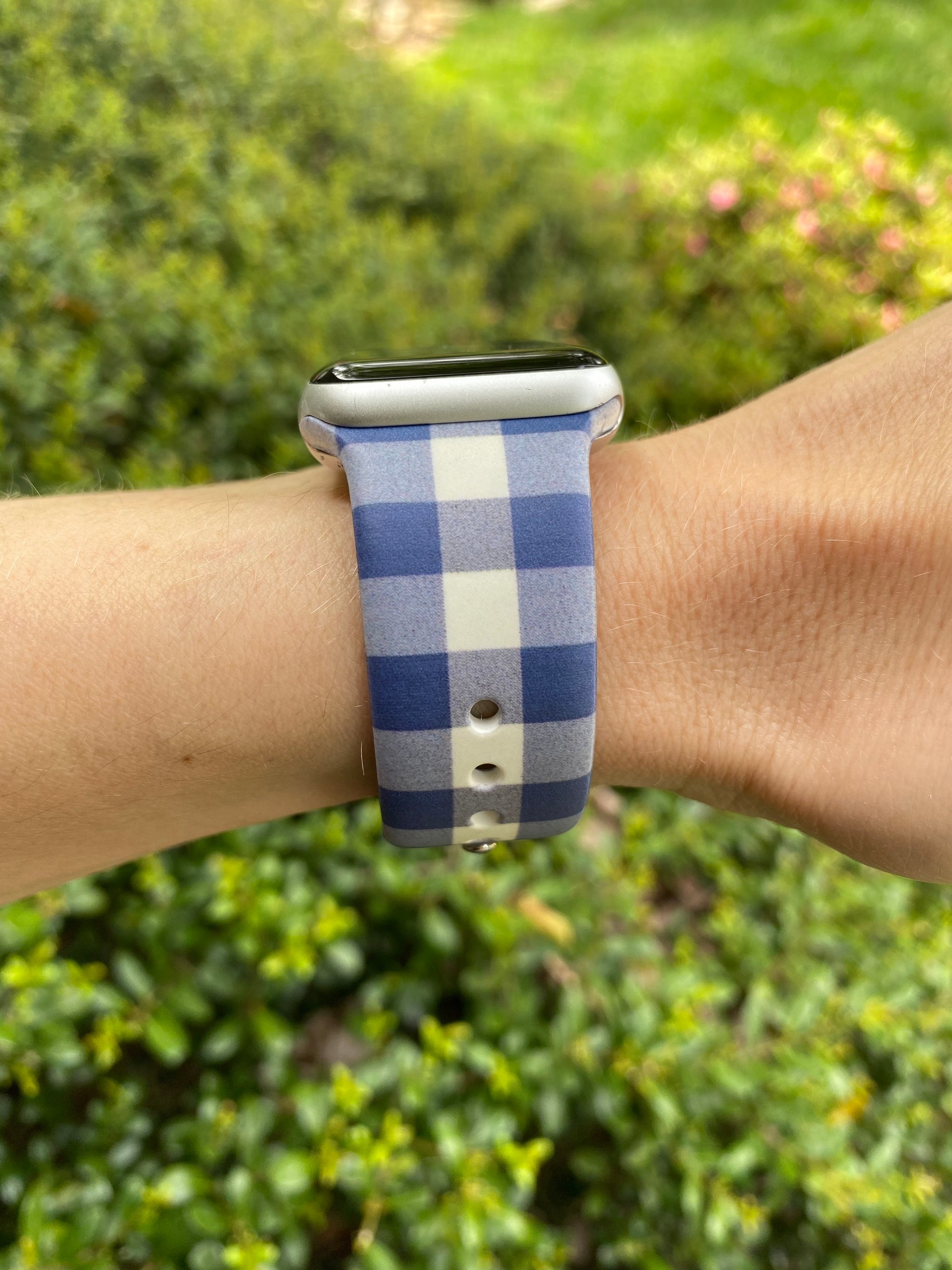 Plaid apple watch band best sale