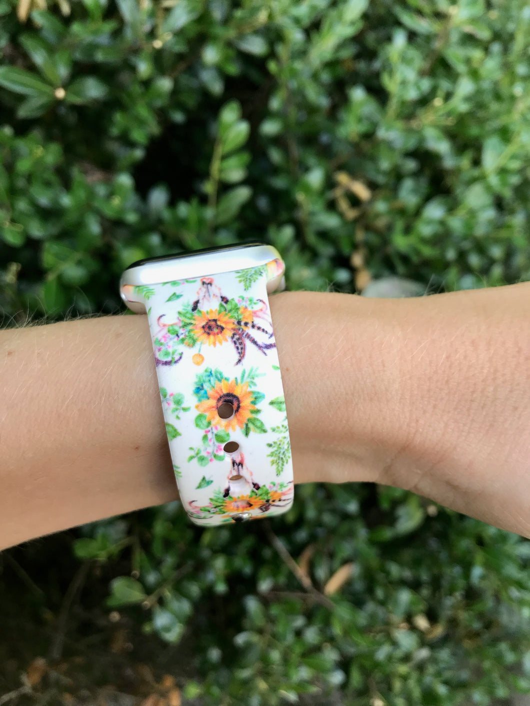 Sunflower Bull Silicone Band for Apple Watch