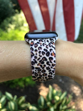 Load image into Gallery viewer, Small Cheetah Silicone Band for Apple Watch
