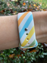 Load image into Gallery viewer, Striped Silicone Band for Apple Watch
