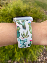 Load image into Gallery viewer, Cactus Plants Silicone Band for Apple Watch
