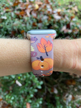 Load image into Gallery viewer, Fall Leaves Silicone Band for Apple Watch
