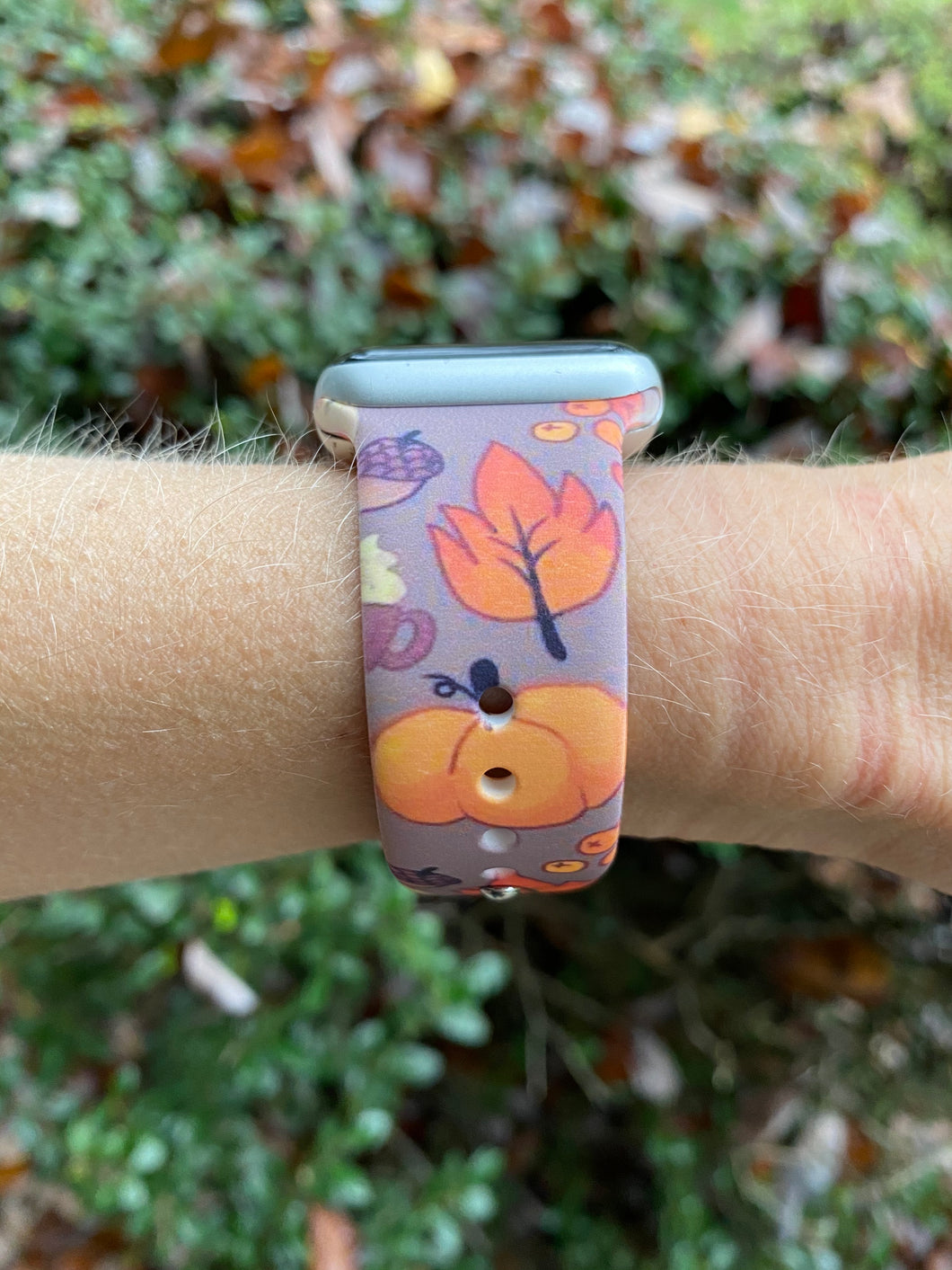 Fall Leaves Silicone Band for Apple Watch