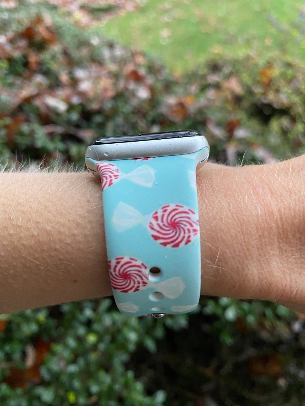 Peppermint Silicone Band for Apple Watch