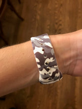 Load image into Gallery viewer, Gray Camo Silicone Band for Apple Watch
