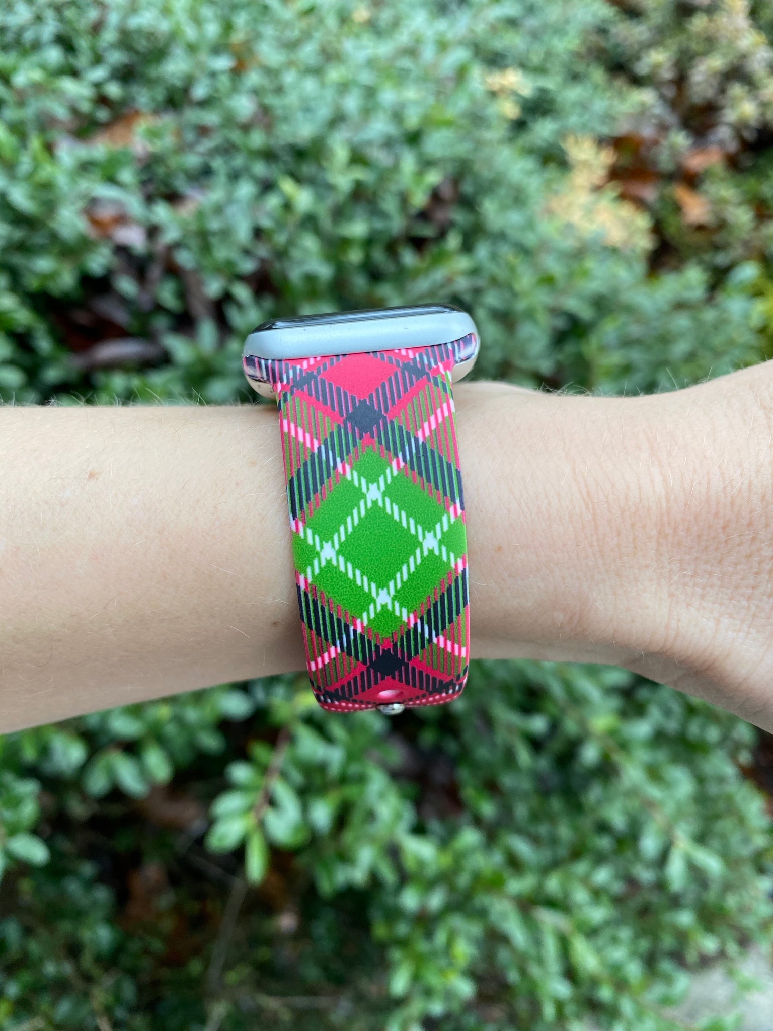 Tartan apple watch discount band